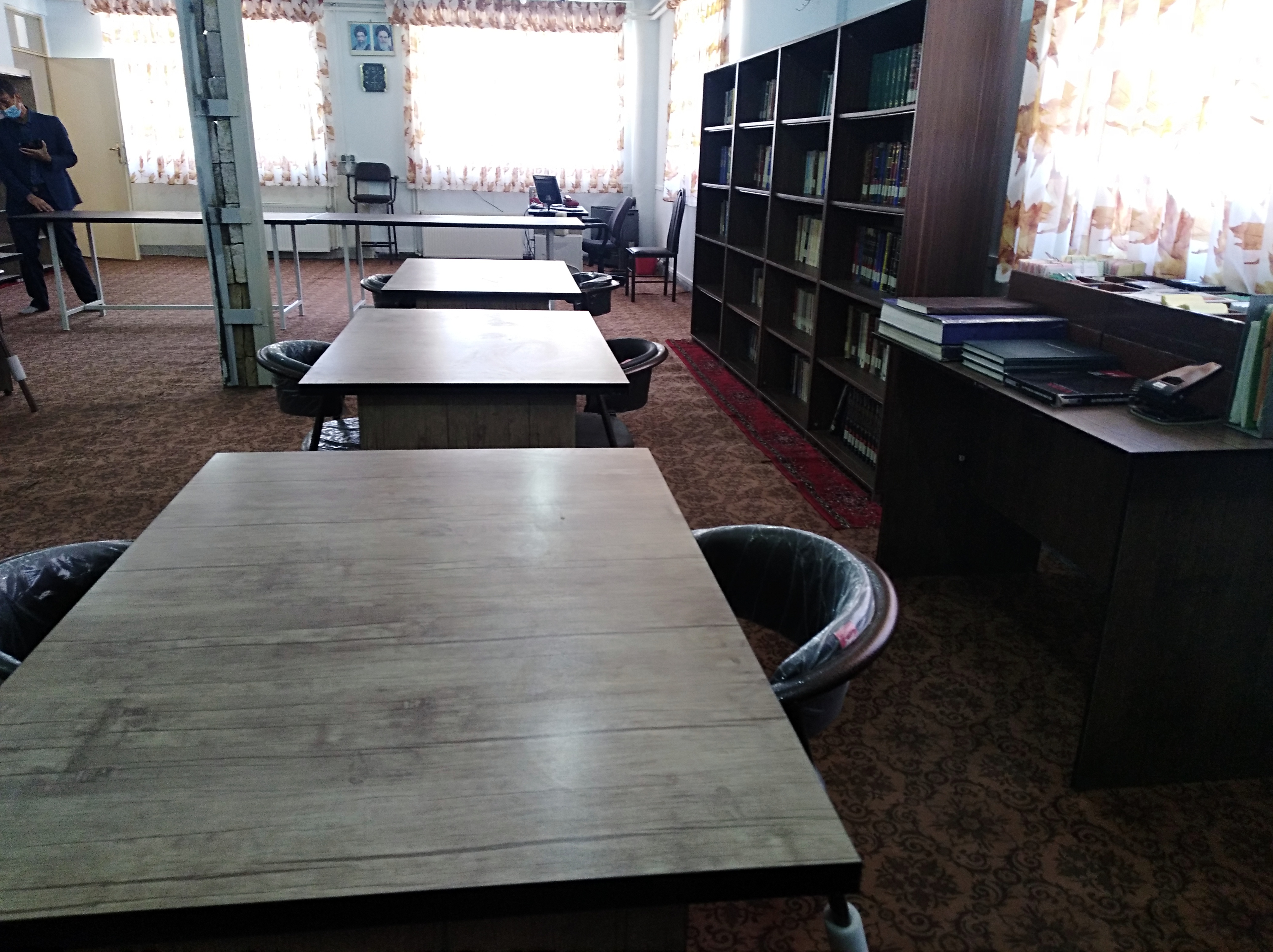 فعالیت کتابخانه آموزشگاه به صورت رایانه ای